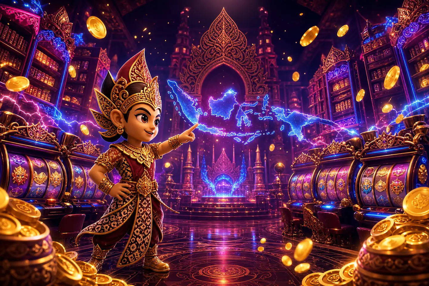 Ilustrasi konsep Istana338